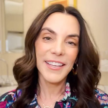 Dr. Jessica Lattman in a floral top NYC